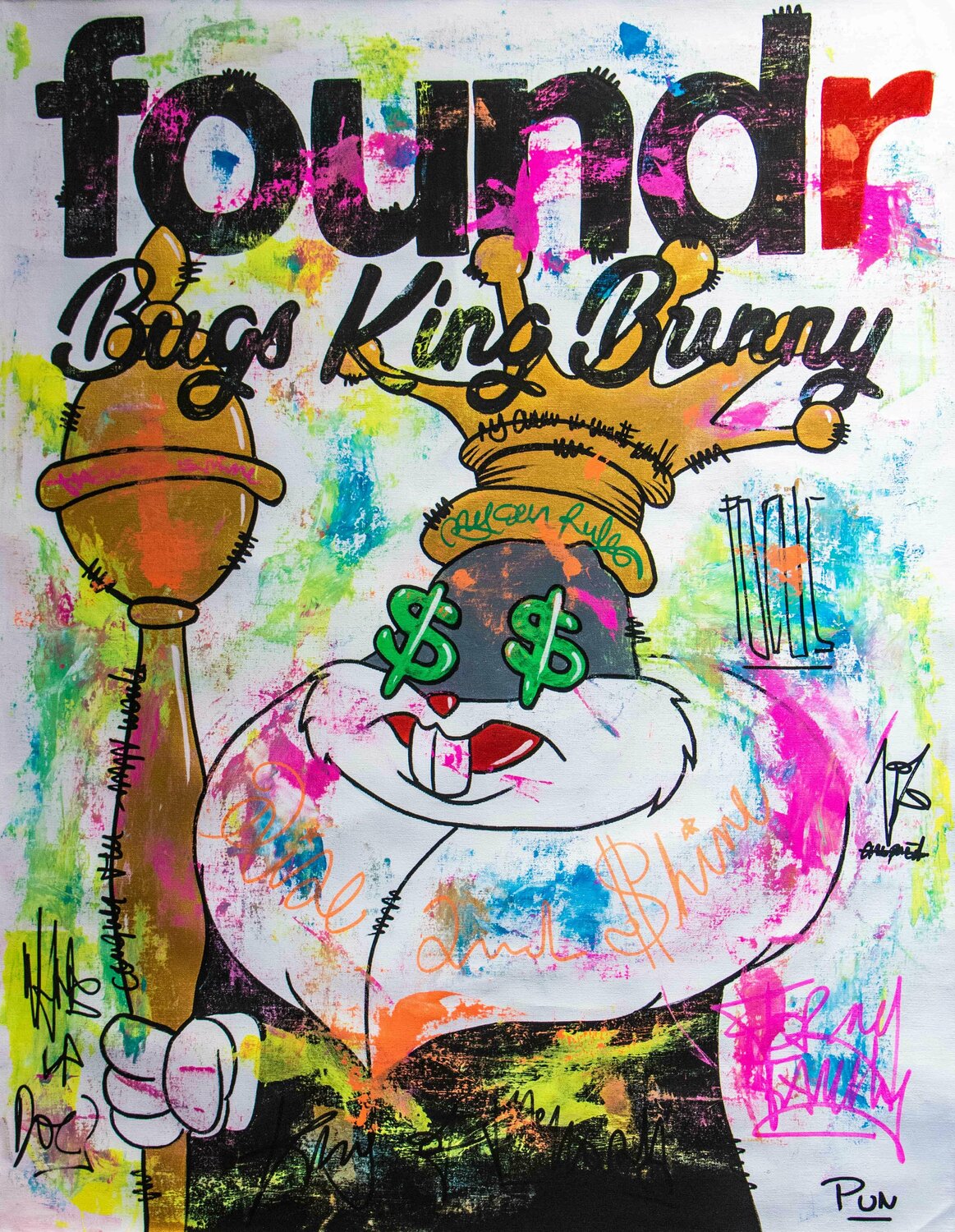 Bugs King Bunny Foundr cover Magazine Carlos Pun