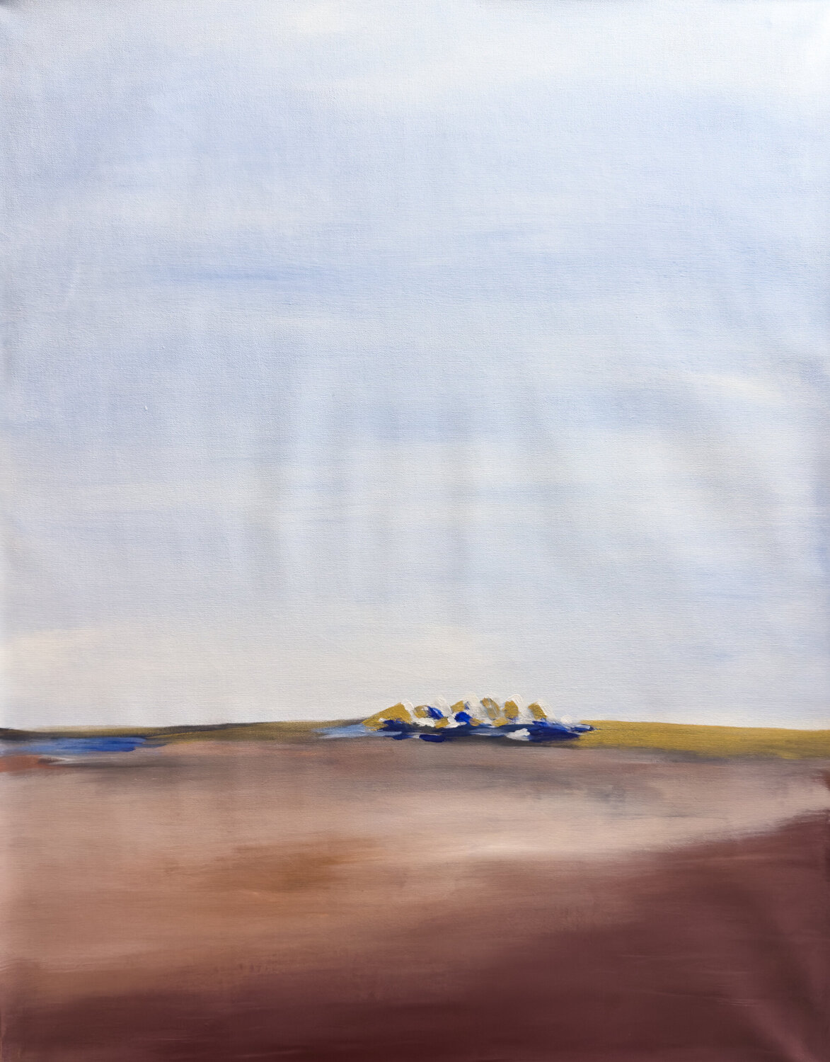 Land of Echoes - Abstract Series Carlos Pun Originalgemälde zu verkaufen