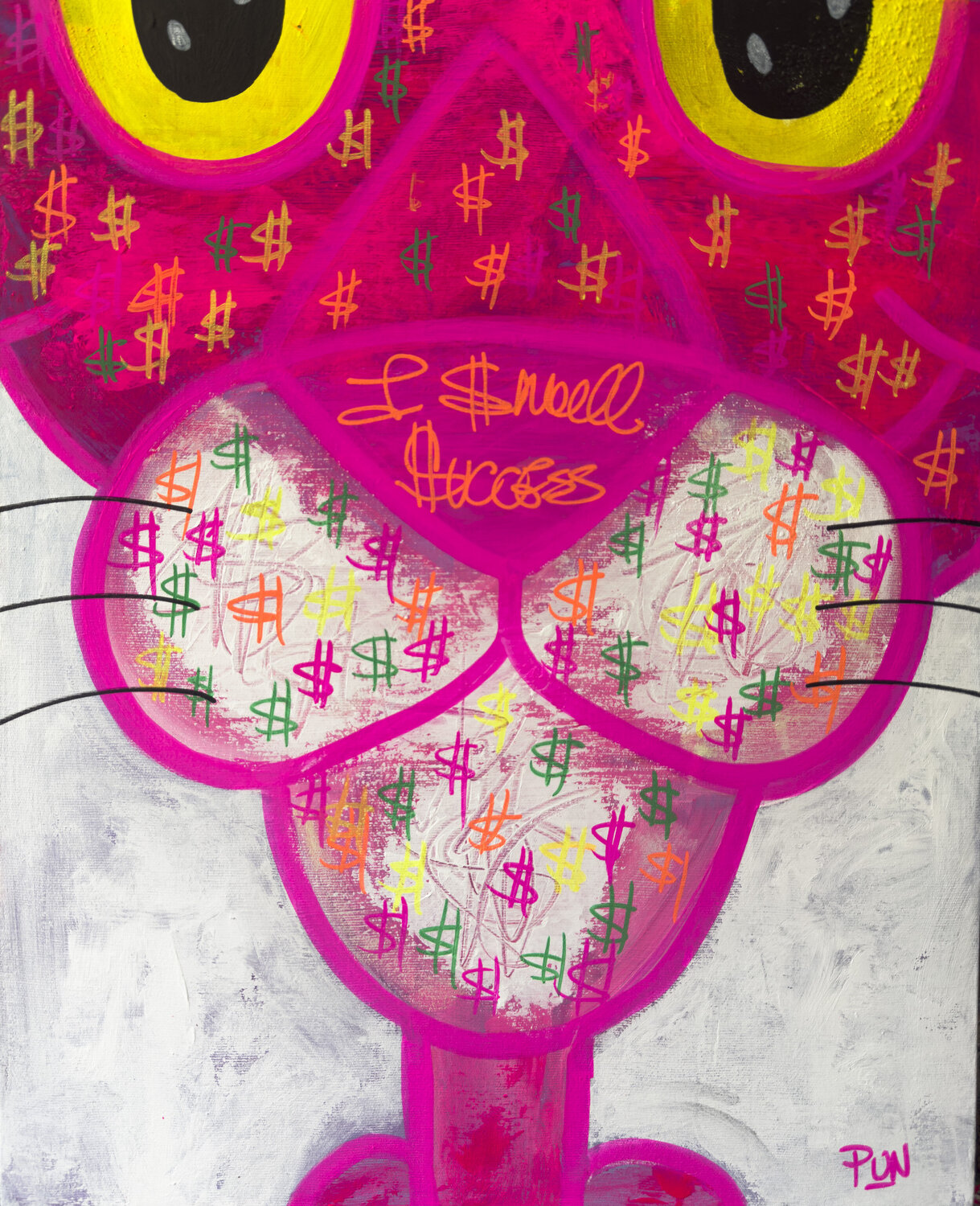 i smell success pink panther Carlos Pun