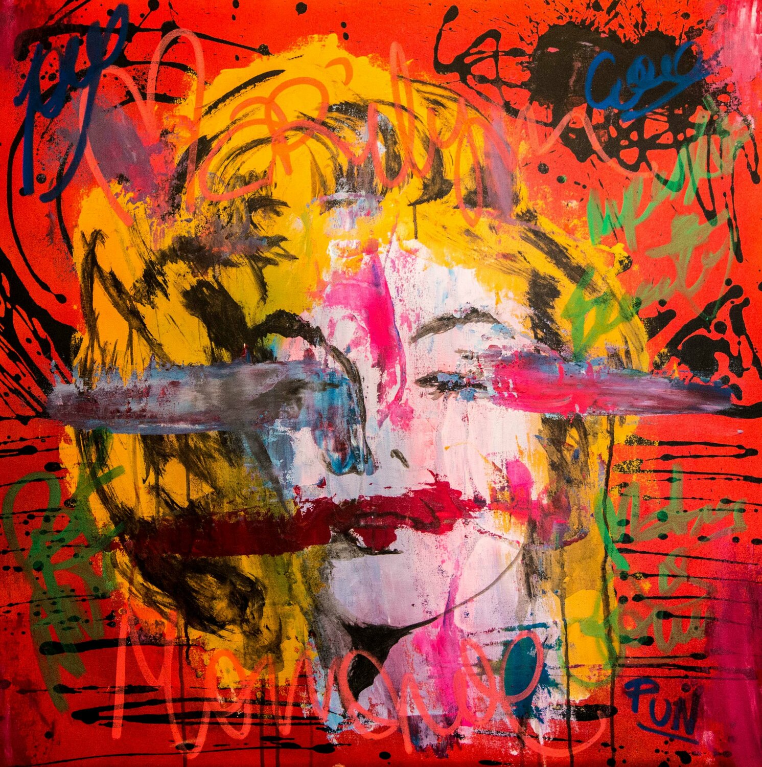 Marilyn Monroe Distortion Series #4 Carlos Pun