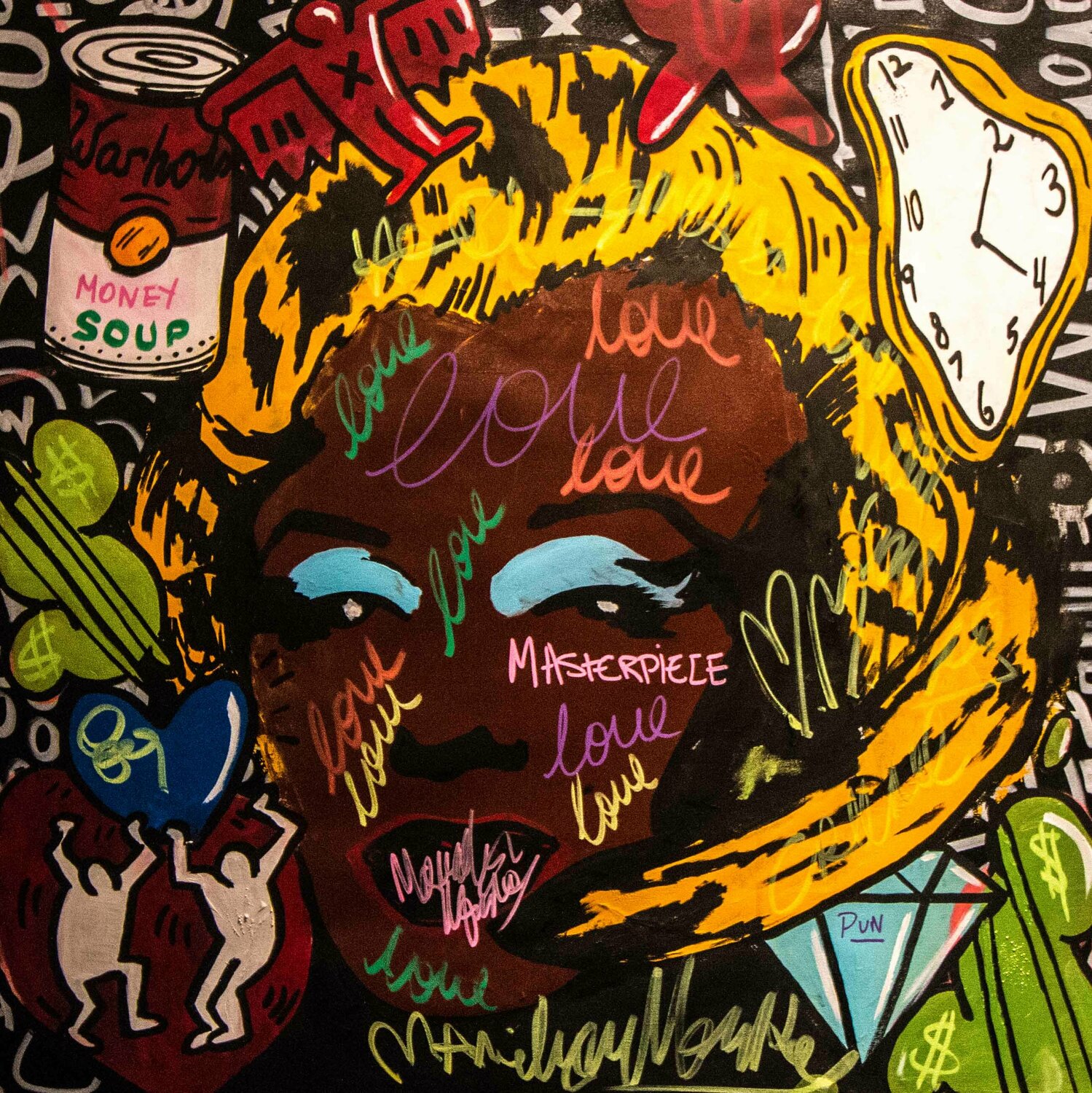 Pop Art Marilyn Carlos Pun