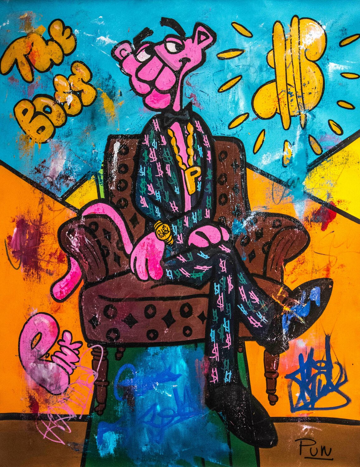 The Boss ft. Pink Panther Carlos Pun