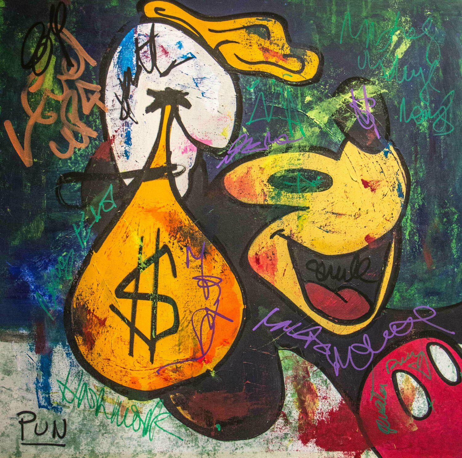 Mickey Mouse Level up Carlos Pun