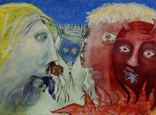 Quarantäne Leiden by Anna Bieler, Work on Paper for Sale on Singulart