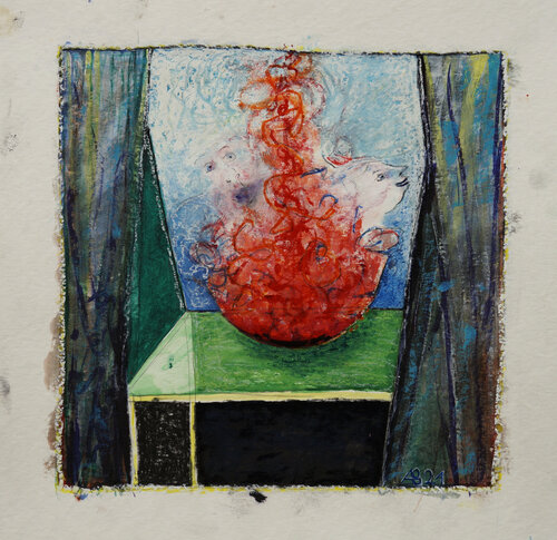 Die Entstehung by Anna Bieler, Work on Paper for Sale on Singulart