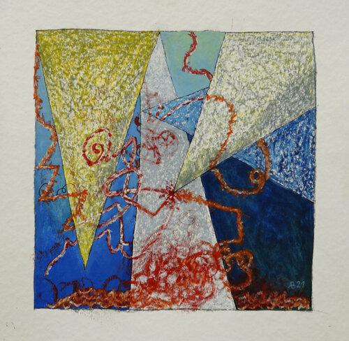 Die Spaltung by Anna Bieler, Work on Paper for Sale on Singulart