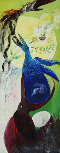 Die Reproduktionsschleife by Anna Bieler, Painting for Sale on Singulart