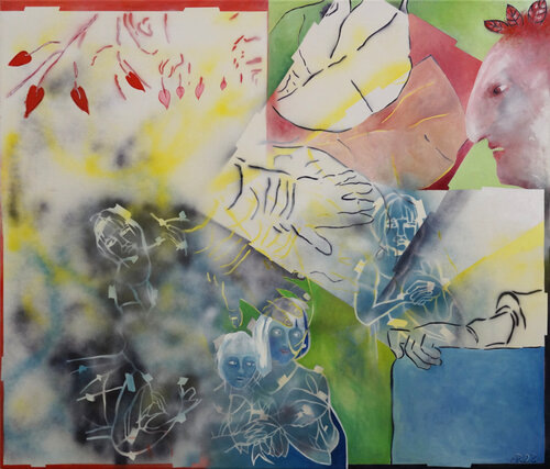 Sein und Verblassen van Anna Bieler, Schilderij te koop op Singulart