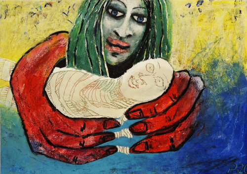 Das Geschenk di Anna Bieler, Opera su carta in vendita su Singulart