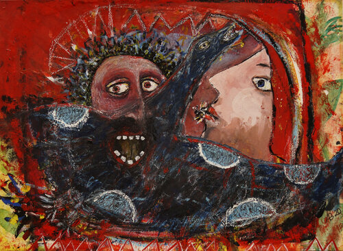Aufregung by Anna Bieler, Work on Paper for Sale on Singulart