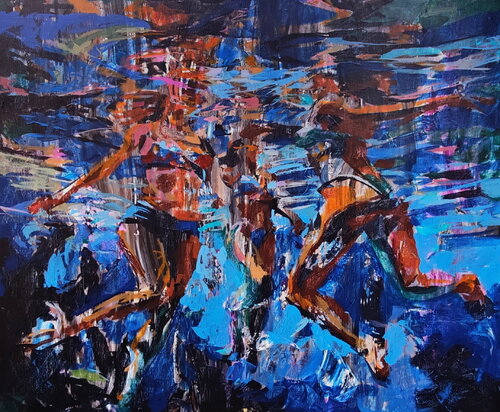 Drift and Resistance by Daniel Bulimar Henciu, Painting for Sale on Singulart