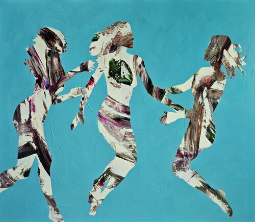 A moment in the depths par Daniel Bulimar Henciu, Peinture en vente sur Singulart