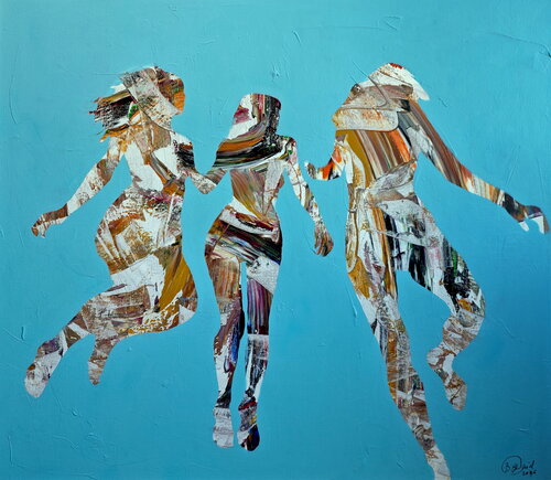 Static choreography by Daniel Bulimar Henciu, 회화 for Sale on Singulart