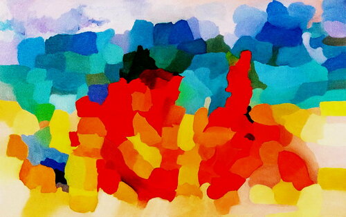 the beach di Daniel Bulimar Henciu, Pittura in vendita su Singulart