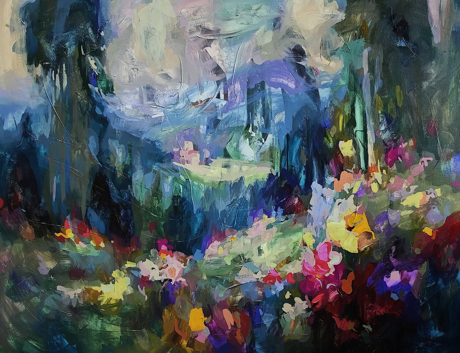 Summer landscape Daniel Bulimar Henciu