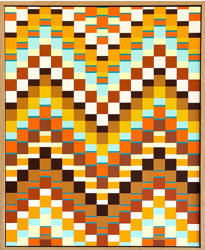 Zig Zag 2, 2021 by Brian Reinker, Work on Paper for Sale on Singulart