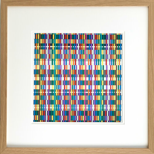 Rainbow Refractions 5, 2020 van Brian Reinker, Werk op papier te koop op Singulart