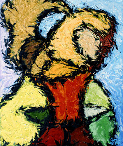 Red Vase van Bill Stone, Schilderij te koop op Singulart