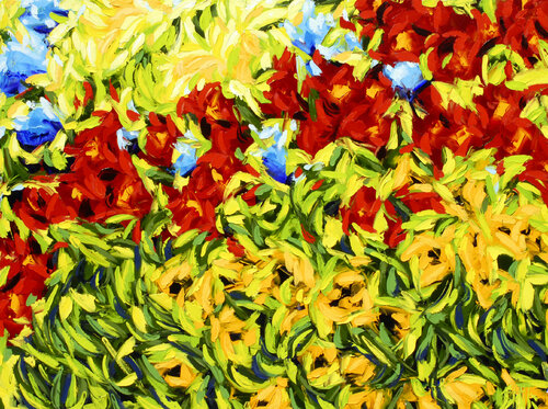 Garden 9 van Bill Stone, Schilderij te koop op Singulart