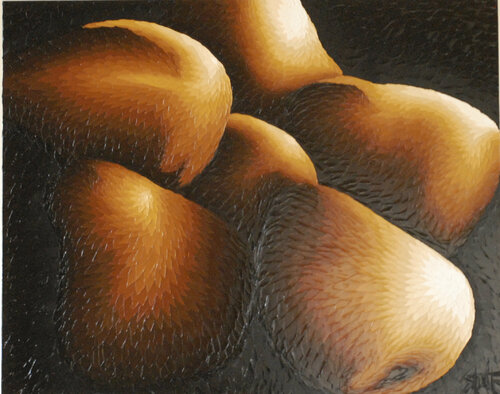 New Pears 2 van Bill Stone, Schilderij te koop op Singulart