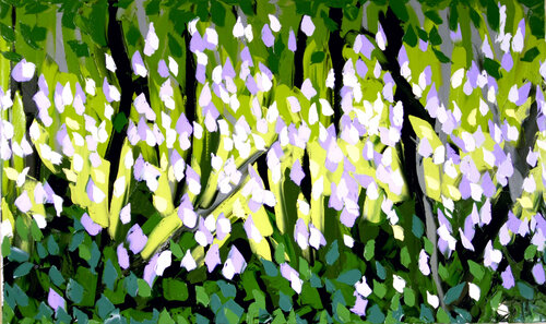 Spring Forest 2 de Bill Stone, Pintura a la venta en Singulart