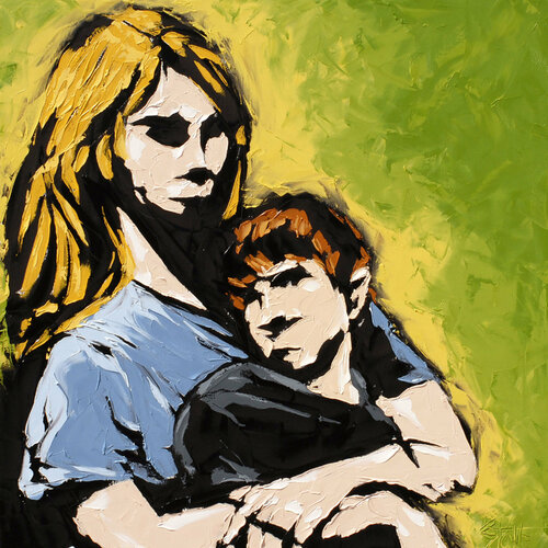 Siblings 4 van Bill Stone, Schilderij te koop op Singulart