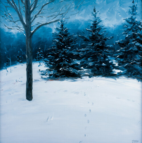 Three Pines van Bill Stone, Schilderij te koop op Singulart