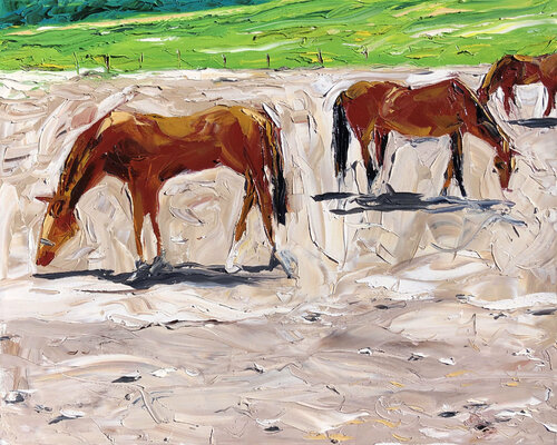 Three Horses van Bill Stone, Schilderij te koop op Singulart