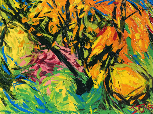 Nicki's Fall van Bill Stone, Schilderij te koop op Singulart
