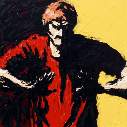 Don't Push Me van Bill Stone, Schilderij te koop op Singulart