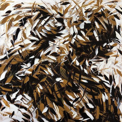 Black and Brown and White 2 von Bill Stone, Malerei kaufen auf Singulart