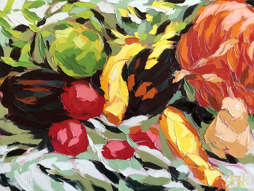 Pumpkin van Bill Stone, Schilderij te koop op Singulart