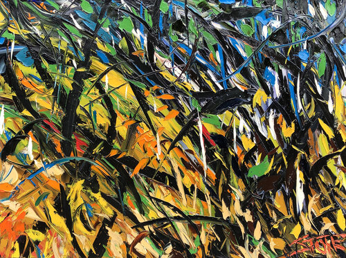 Clash of Seasons van Bill Stone, Schilderij te koop op Singulart