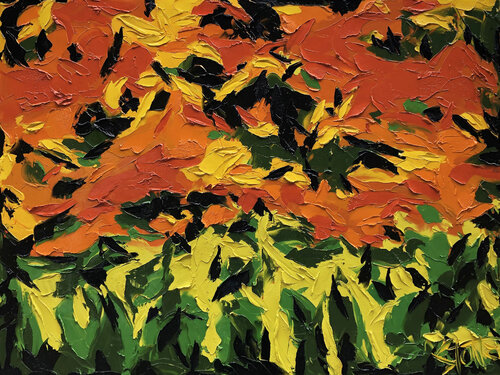 Orange Morning van Bill Stone, Schilderij te koop op Singulart