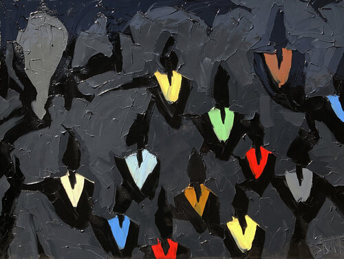 Connected von Bill Stone, Malerei kaufen auf Singulart