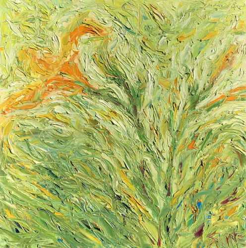 Funky Iris van Bill Stone, Schilderij te koop op Singulart
