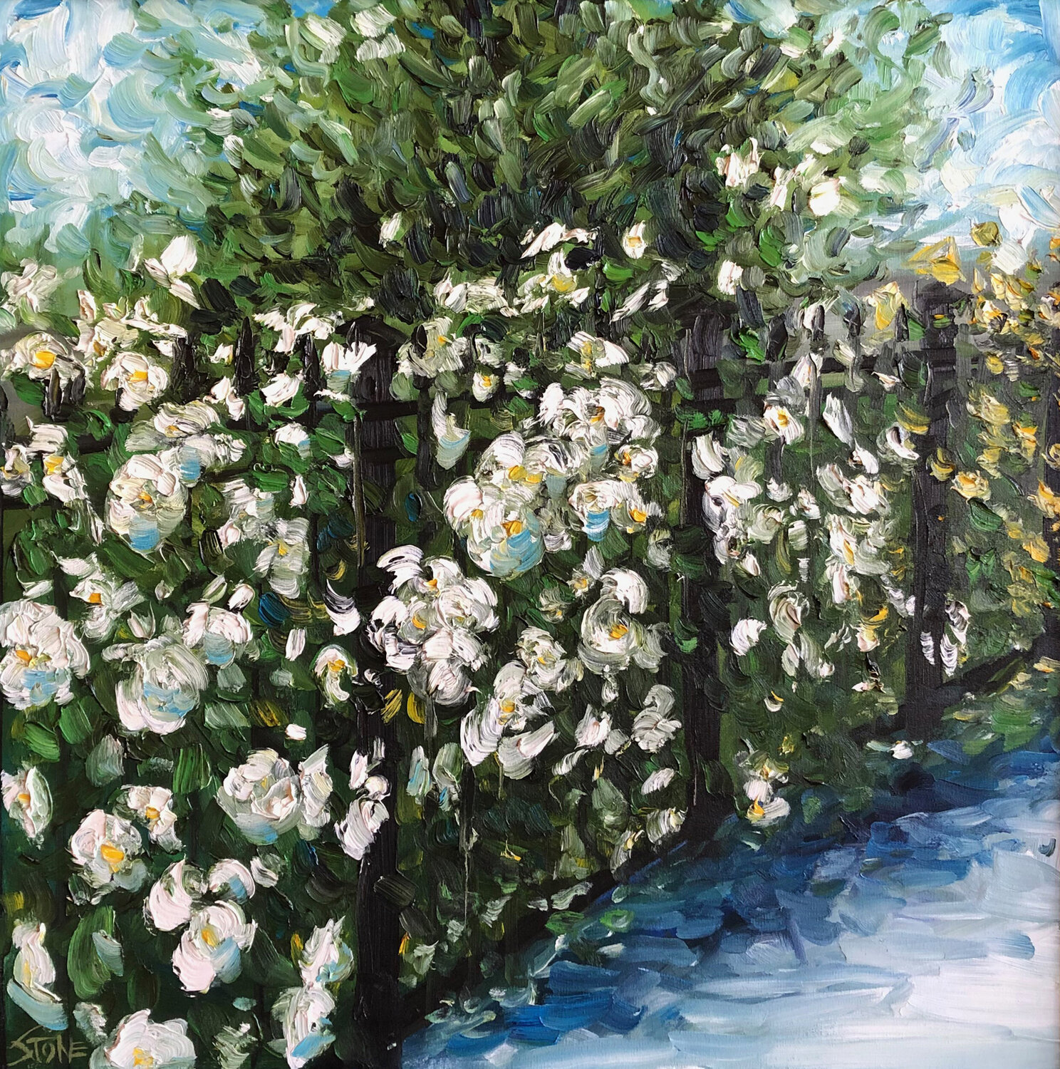 White Roses Paulina Bill Stone