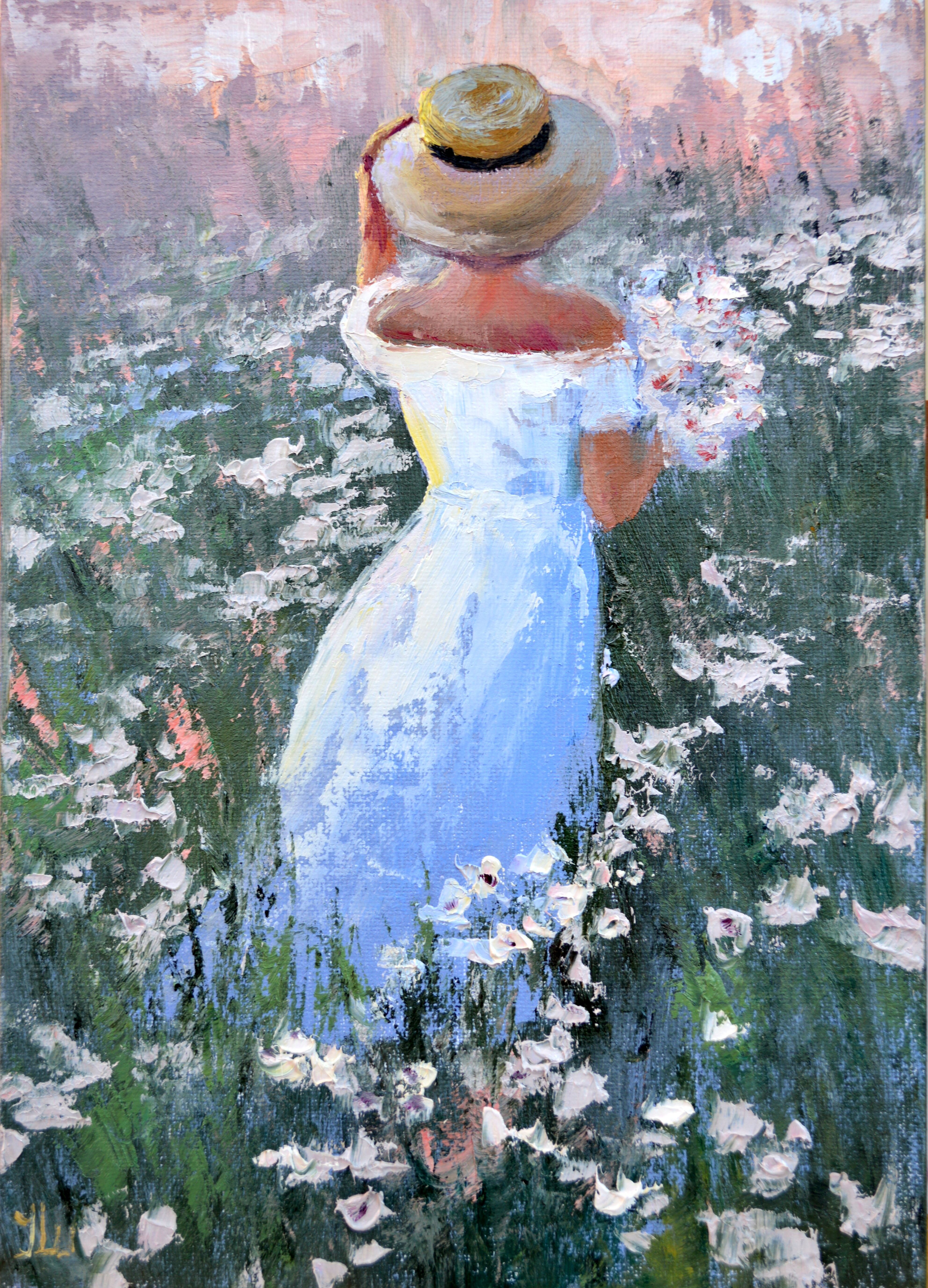 Die Kunst der Frauen mit Hüten