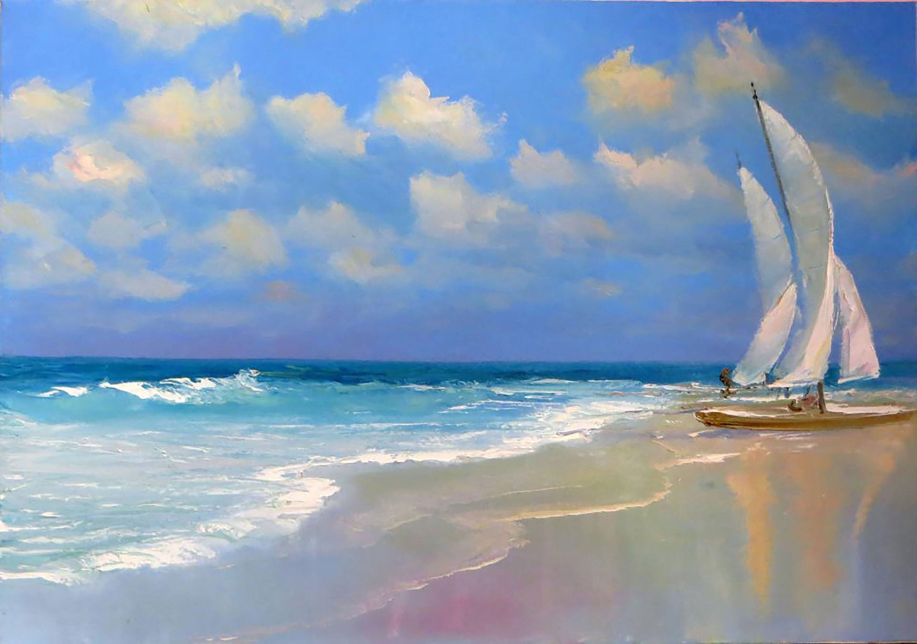 Thema sailboat Gemälde