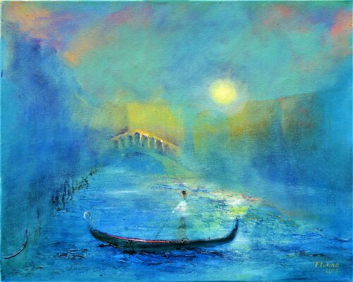 Dreams of Venice van Elena Lukina, Schilderij te koop op Singulart