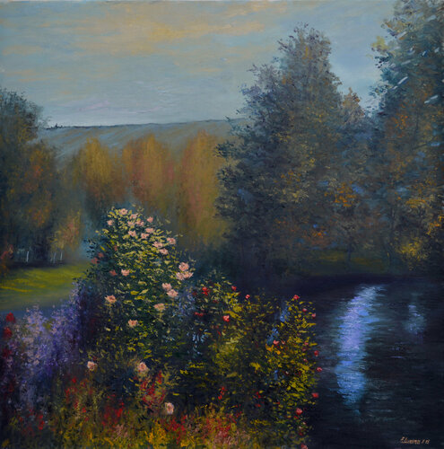 The Echo of Montgeron van Elena Lukina, Schilderij te koop op Singulart