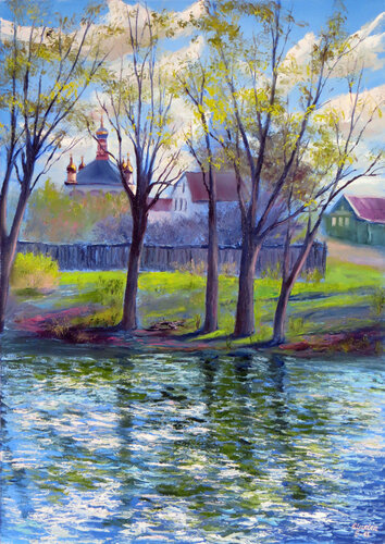 Spring etude van Elena Lukina, Schilderij te koop op Singulart