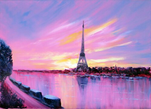 Morning in Paris van Elena Lukina, Schilderij te koop op Singulart