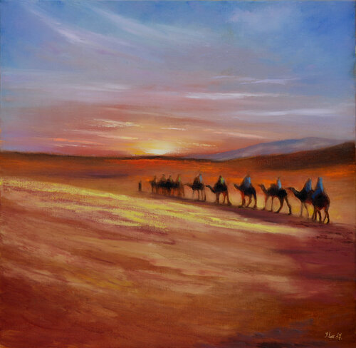 Desert di Elena Lukina, Pittura in vendita su Singulart