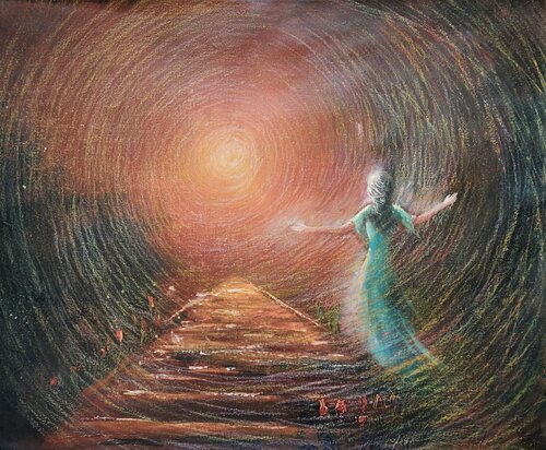 A dream in a summer night di Elena Lukina, Pittura in vendita su Singulart