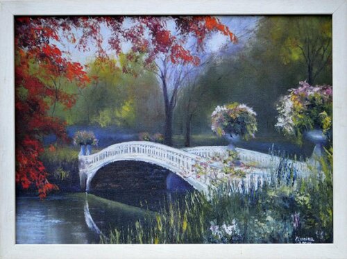 Beautiful park by Elena Lukina, 인쇄 for Sale on Singulart