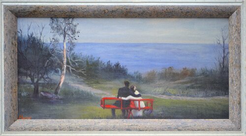 The balance of love van Elena Lukina, Afdruk te koop op Singulart