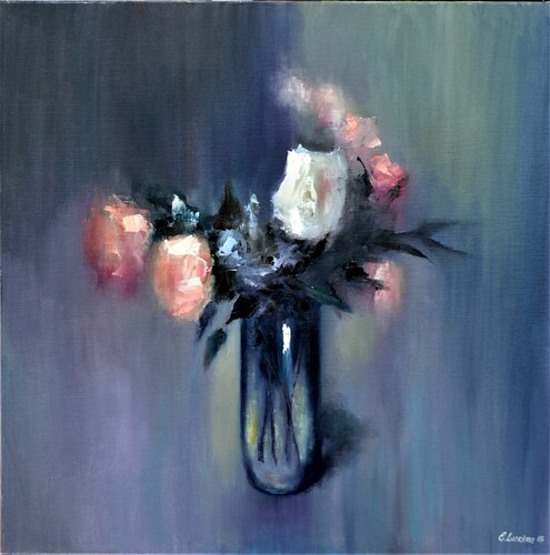 Roses in a vase Elena Lukina