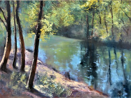The magic of the sunny forest Elena Lukina
