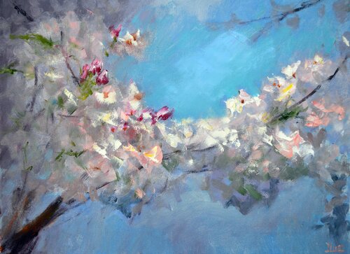 Flowering branch Elena Lukina